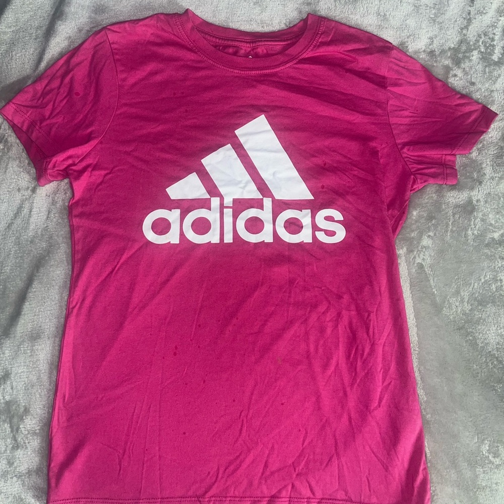 Adidas Kids Pink T-Shirt